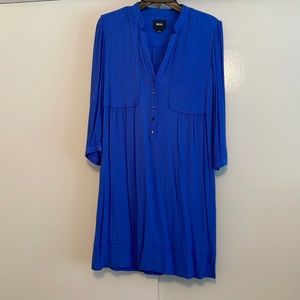 Maeve blue knee length dress
